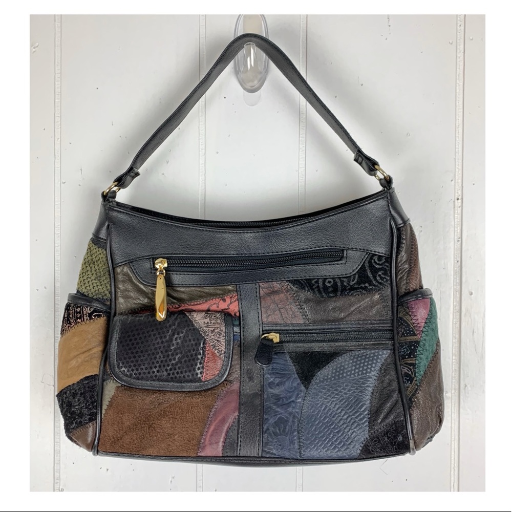 Vintage patchwork handbag